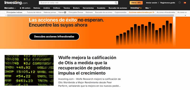 TOP 10 de sitios web útiles para traders e inversores