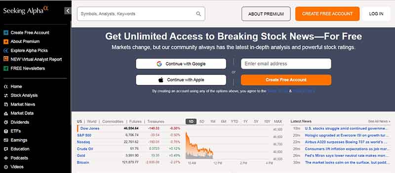 TOP 10 de sitios web útiles para traders e inversores