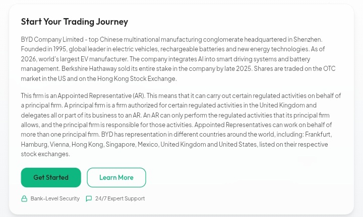 BYD Shares and Stocks