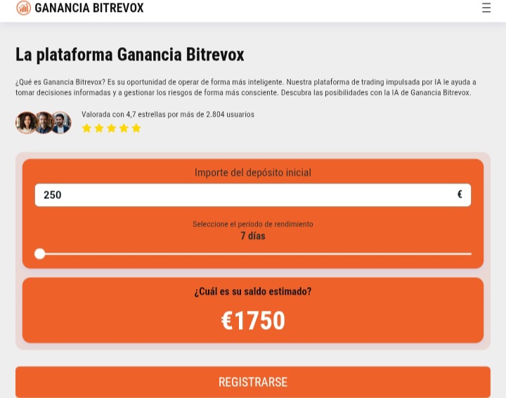 Ganancia Bitrevox